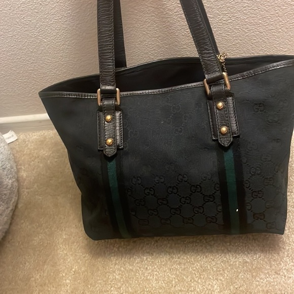 Black and green  Gucci purse​​ - Picture 4 of 15